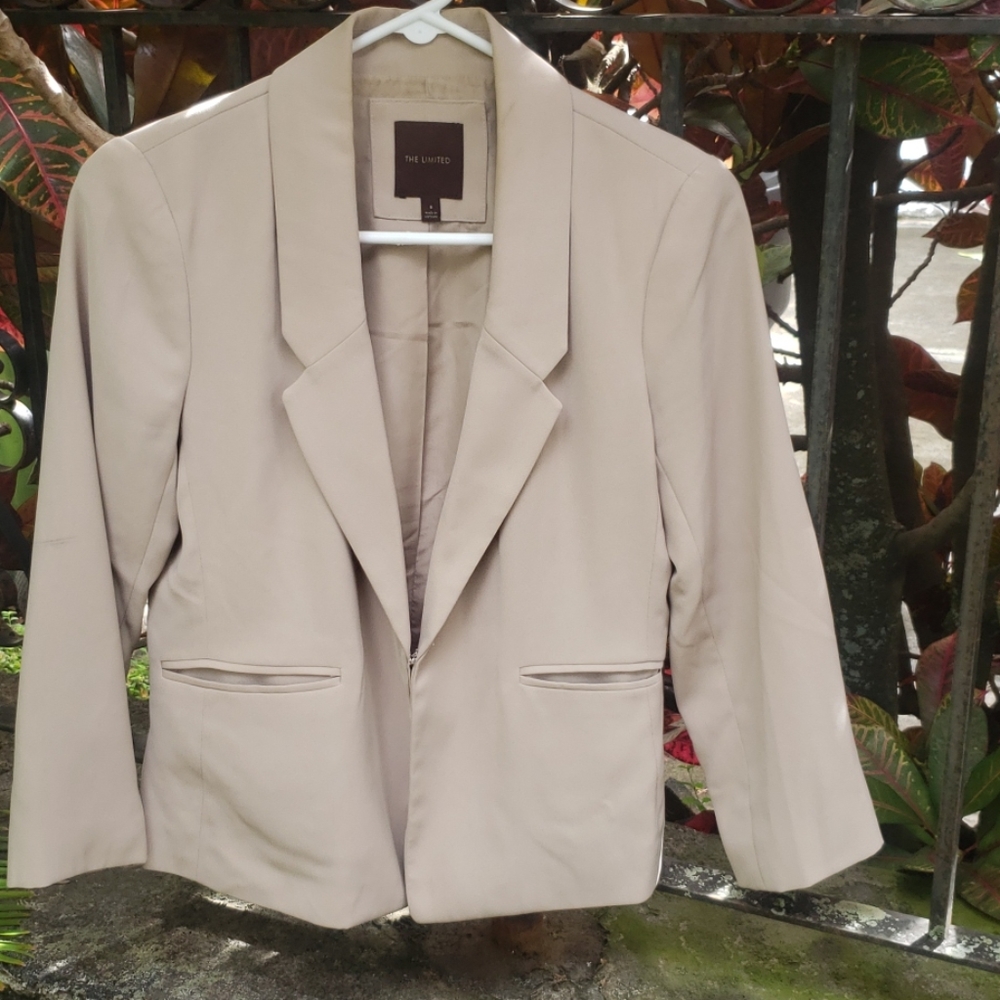 The Limited khaki blazer small